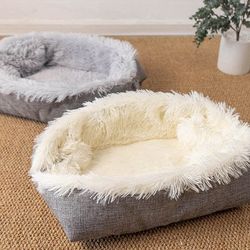2-in-1 Self Warming Cat Bed for Outdoor or Indoor-Pets Are Framily