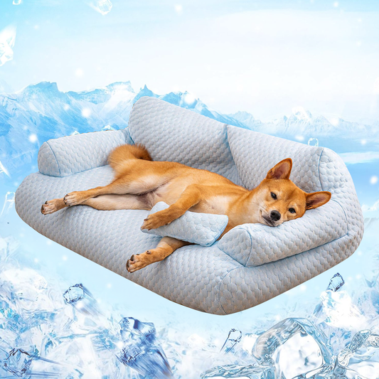 Cooling Dog Sofa Bed, Cooling Mattress for Dogs - Breathable and Washable Material, Lightweight