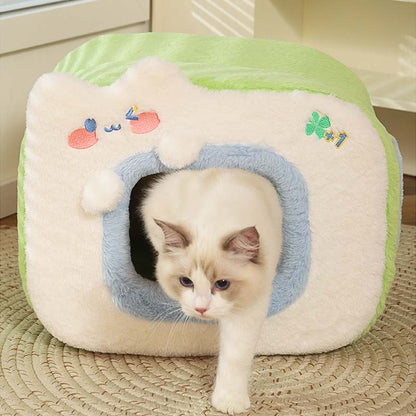 Adorable Vitality Cat House - Polaroid-Cat Beds-Pets Are Framily
