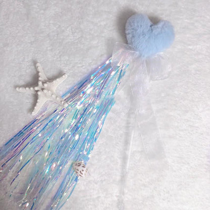 Cat Wand Toy - Blue Heart Teaser Wand Toy For Cats-Teaser Wand-Pets Are Framily