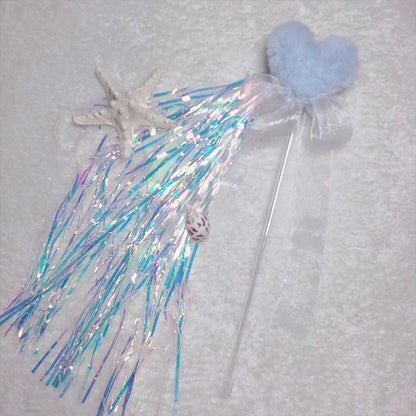 Cat Wand Toy - Blue Heart Teaser Wand Toy For Cats-Teaser Wand-Pets Are Framily