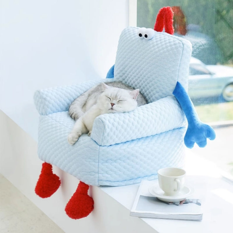 Childlike Cooling Dog & Cat Sofa Bed-Cat Beds-Pets Are Framily