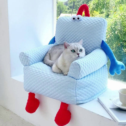 Childlike Cooling Dog & Cat Sofa Bed-Cat Beds-Pets Are Framily