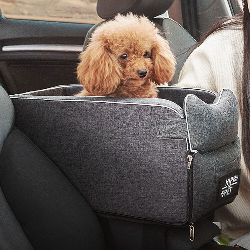 PawSafeRide Dog Car Seat Console, dog car seats for small dogs, dog car seat console-Dog Car Seat-Pets Are Framily
